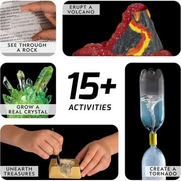 National Geographic STEM Kit: 15+ Experiments for Kids