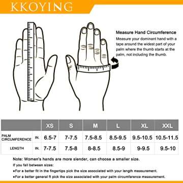 KKOYING Leather Work Gloves for Men & Women, Gardening Gloves, Reinforced Durable Cowhide Work Gloves, Puncture & Cut Resistant (XXS)