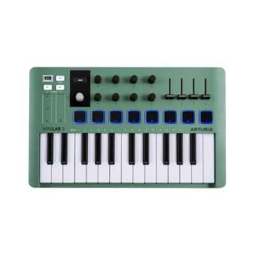 Arturia MiniLab 3 MIDI Keyboard in Mint Green + Bundle