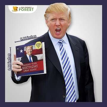 Talking Trump Birthday Card with Real Voice