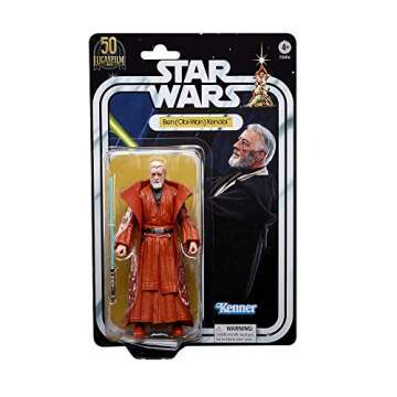 STAR WARS The Black Series Ben (OBI-Wan) Kenobi 6-Inch-Scale Lucasfilm 50th Anniversary Original Trilogy Collectible Action Figure (Amazon Exclusive)