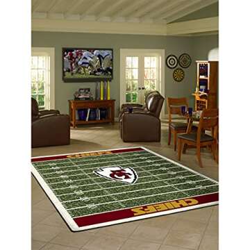 Imperial Kansas City Chiefs 3'10" x 5'4" Homefield Rug