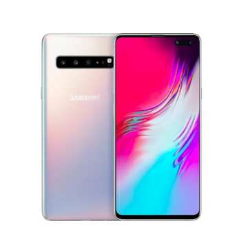 SAMSUNG Galaxy S10 5G, 256GB, Unlocked - Renewed Crown Silver