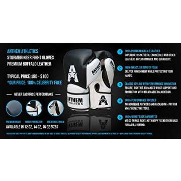 Anthem Athletics zStormbringer Boxing Gloves - Stealth Army - 14 oz.