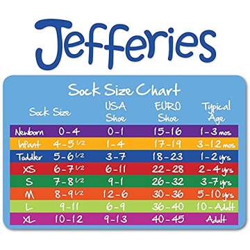 Jefferies Socks Girls' Little Colorful Rainbow Knee High Socks 3 Pair Pack