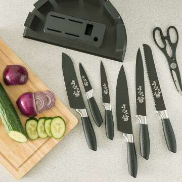 Magnetic Knife Block for Convenient Kitchen Storage