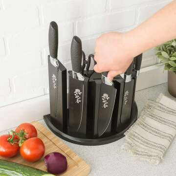 Magnetic Knife Block for Convenient Kitchen Storage