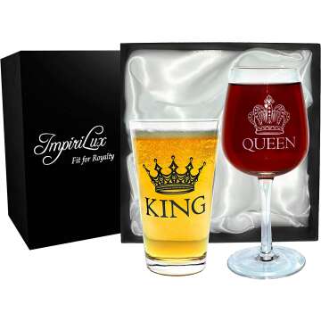 Royalty Beer & Wine Glasses
