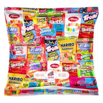 Assorted Candy Variety Pack - Individually Wrapped Party Candy Assortment - Candy For Every Occasion! (32 Ounces)