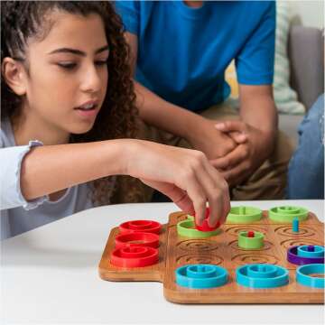 Award-Winning Otrio Wood Strategy Board Game