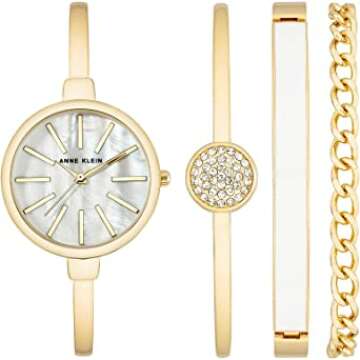 Anne Klein Gold Tone Women’s Watch AK 1470GBST