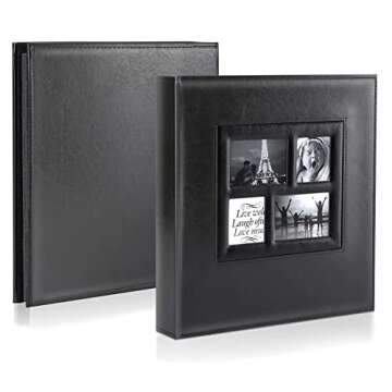 Ywlake 4x6 Photo Album - 500 Pockets for Weddings and Family Memories