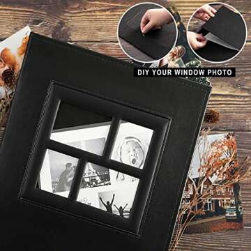 Ywlake 4x6 Photo Album with 500 Pockets for Pictures