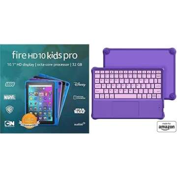 Fire HD 10 Kids Pro Tablet + Keyboard