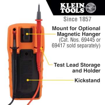 Klein Tools MM325 Digital Multimeter - 600V Testing