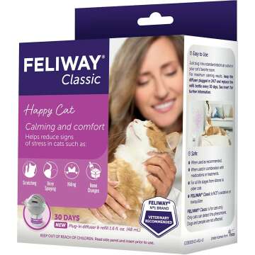 FELIWAY Classic Cat Calming Diffuser Starter Kit