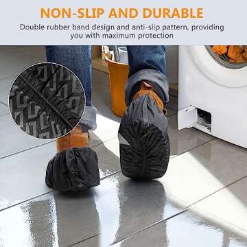 squish Shoe Covers Disposable Non Slip