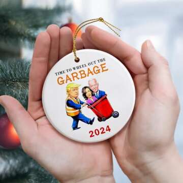 Trump Christmas Ornaments for Fun Holiday Decor