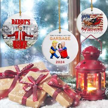 Trump Christmas Ornaments for Fun Holiday Decor