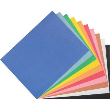 Prang Construction Paper – 10 Colors, 500 Sheets