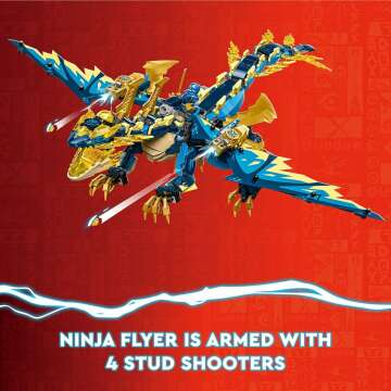 LEGO NINJAGO Elemental Dragon vs Empress Mech Set