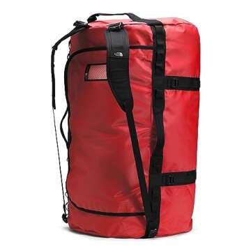 THE NORTH FACE Base Camp Duffel—XXL, TNF Red/TNF Black, One Size