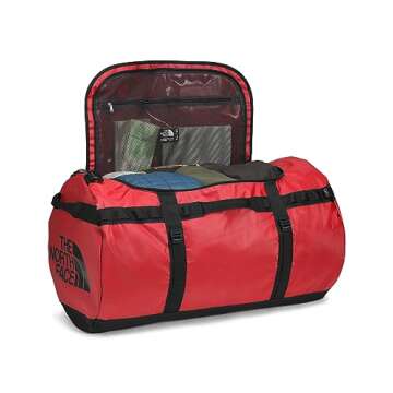 THE NORTH FACE Base Camp Duffel—XXL, TNF Red/TNF Black, One Size