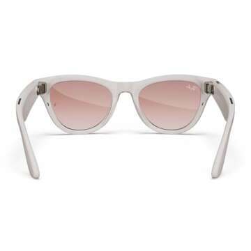 Ray-Ban Meta Smart Glasses Skyler Shiny Chalky Grey