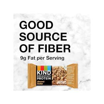 KIND Almond Butter Breakfast Snack Bars - 8g Protein