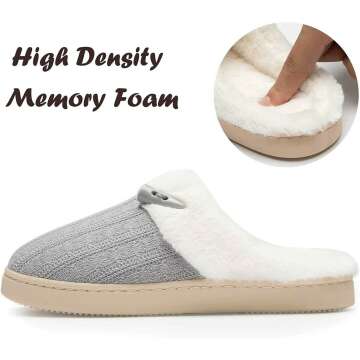 Cozy Memory Foam Slippers