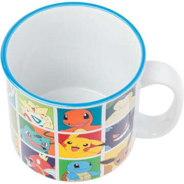 Pokémon Character Grid Ceramic Camper Mug 20oz