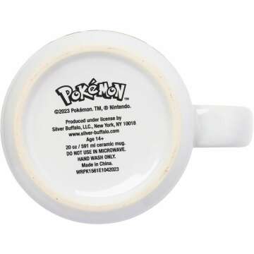 Pokémon Character Grid Ceramic Camper Mug 20oz