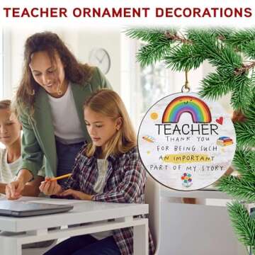 Teacher Christmas Ornaments - Unique Gifts for 2024