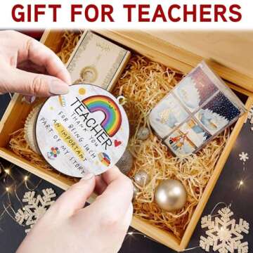 Teacher Christmas Ornaments - Unique Gifts for 2024