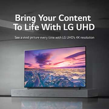 LG 55-Inch 4K Smart TV - AI & Cloud Gaming