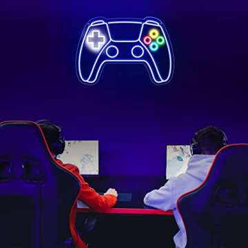 LED Gamer Neon Sign for Ultimate Gaming Room