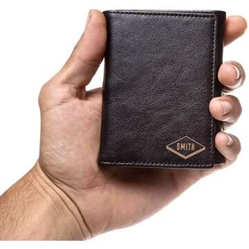 Personalized Black Diamond Wallet