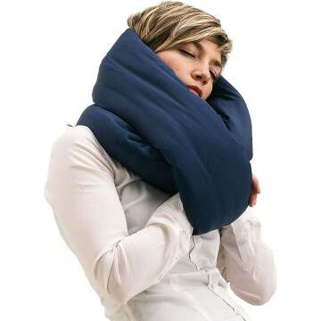 Travel with Comfort: Huzi Infinity Support Pillow