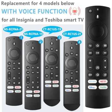 Remote for Insignia, Toshiba, Pioneer & AMZ TVs