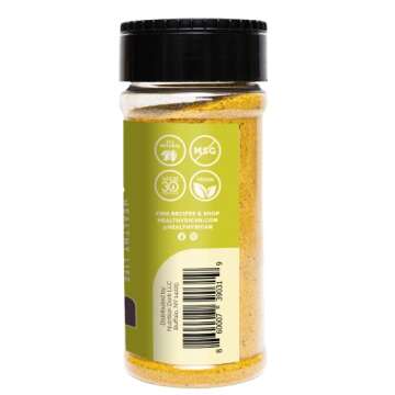 Healthy Rican Salt Free Puerto Rican Adobo Seasoning No Salt, No Sugar, Gluten Free, Non-GMO, Whole 30 Approved, No Preservatives, MSG Free, No Artificial Flavors or Colors (Salt-Free Adobo)