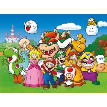 Super Mario 100 Piece Jigsaw Puzzle for Kids