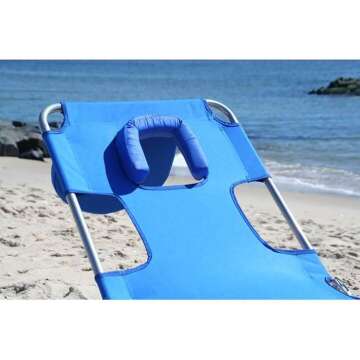 Ostrich Chaise Lounge Beach Chair for Adults