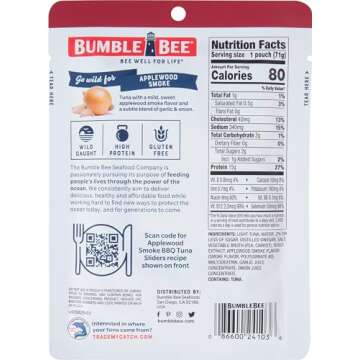 Bumble Bee Smoked Tuna Pouch - Ready to Eat Snack