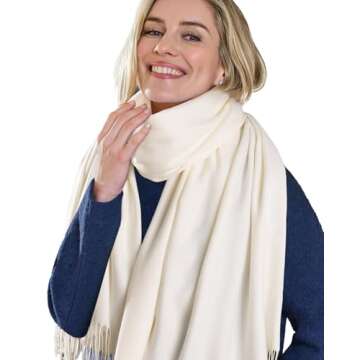 FURTALK Winter Scarf for Women Pashmina Shawl Wraps Cashmere Feel Warm Fashion Blanket Scarves