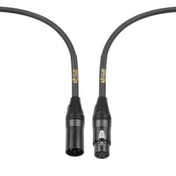 Premium 6ft XLR Male to Female Audio Cable