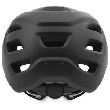 Giro Fixture Adult Recreational Cycling Helmet - Universal Adult (54-61 cm), Matte Black