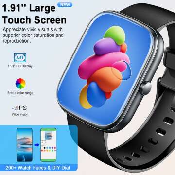 Smart Watch for Men & Women - Fitness Tracker & More