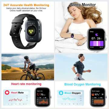 Smart Watch for Men & Women - Fitness Tracker & More