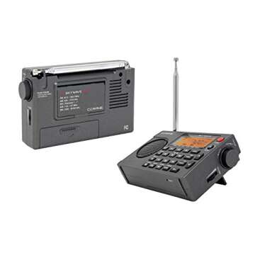 C. Crane CC Skywave SSB AM, FM, Shortwave, NOAA Weather + Alert, Scannable VHF Aviation Band and Single Side Bands Small Battery Operated Portable Travel Radio