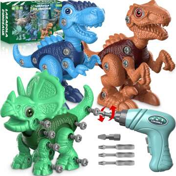 Laradola Dinosaur Toys for Kids Ages 3-6